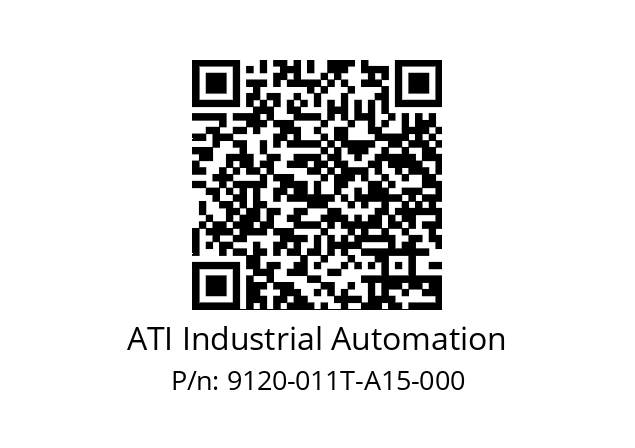   ATI Industrial Automation 9120-011T-A15-000