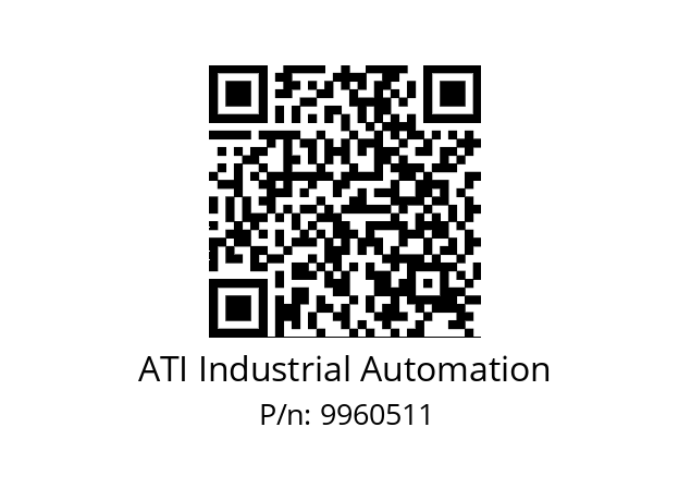   ATI Industrial Automation 9960511