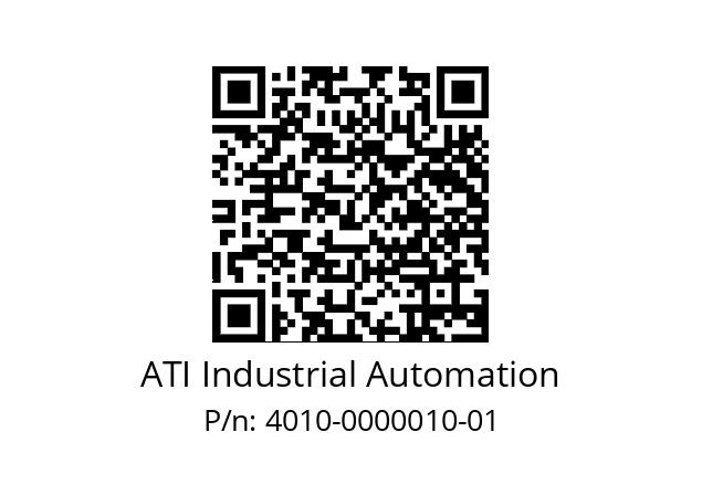   ATI Industrial Automation 4010-0000010-01