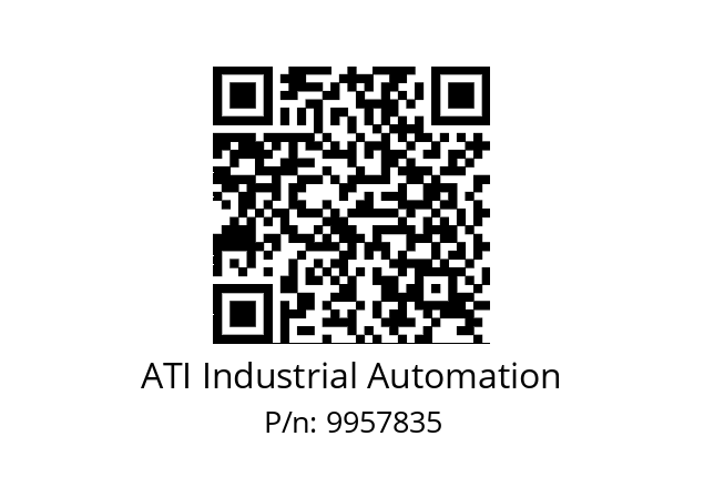   ATI Industrial Automation 9957835