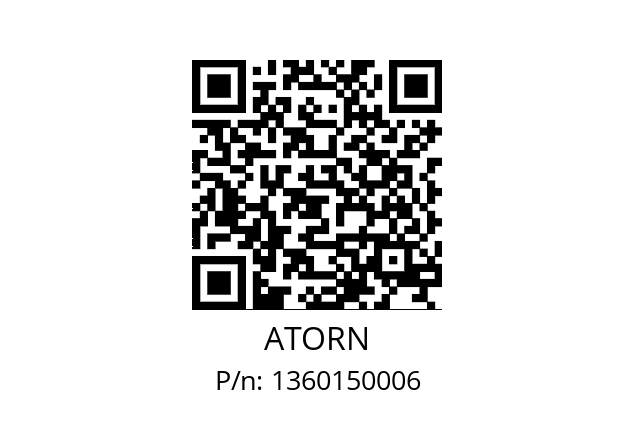   ATORN 1360150006