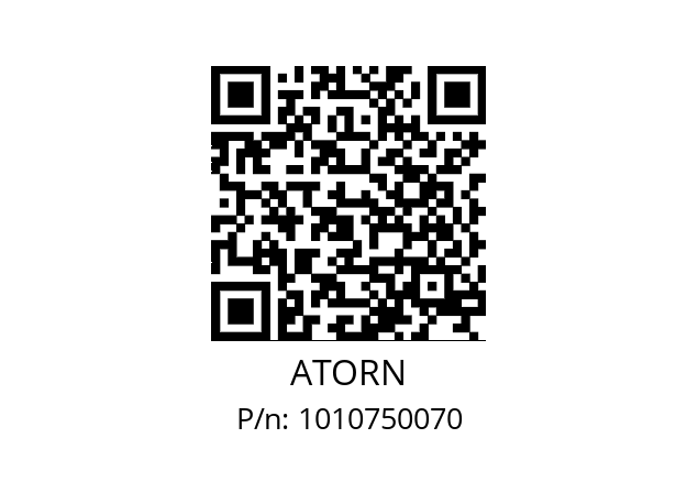   ATORN 1010750070