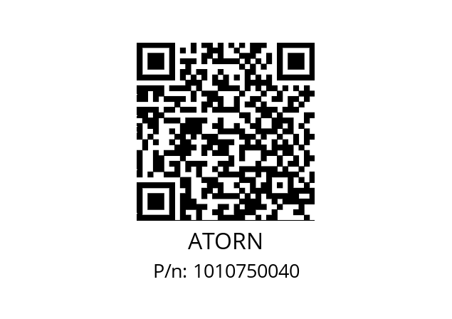   ATORN 1010750040