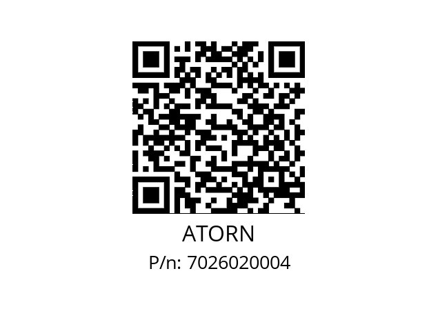   ATORN 7026020004