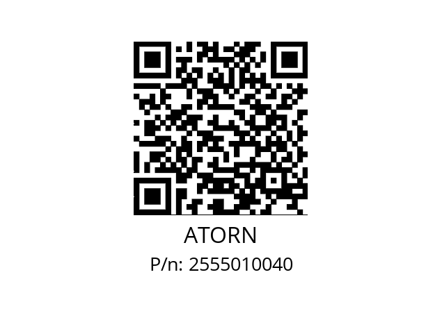   ATORN 2555010040