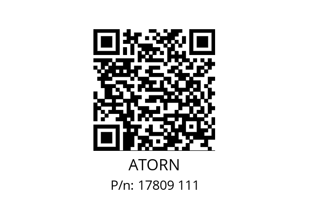   ATORN 17809 111