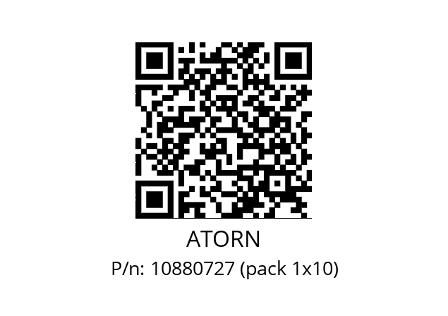   ATORN 10880727 (pack 1x10)