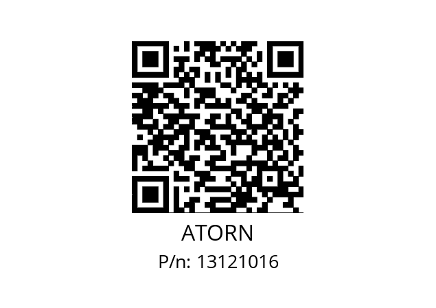   ATORN 13121016