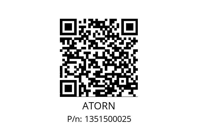   ATORN 1351500025