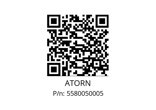   ATORN 5580050005