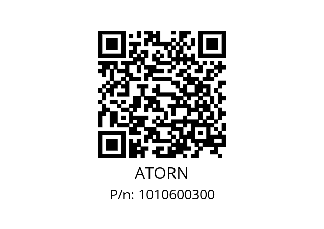   ATORN 1010600300