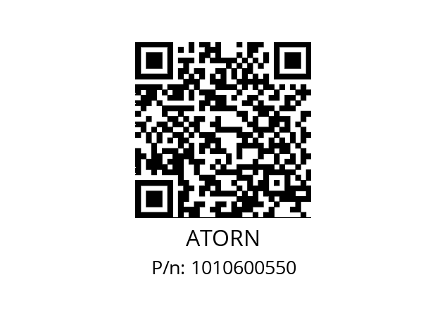   ATORN 1010600550