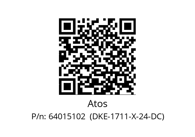   Atos 64015102  (DKE-1711-X-24-DC)