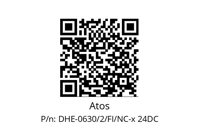   Atos DHE-0630/2/FI/NC-x 24DC