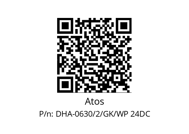   Atos DHA-0630/2/GK/WP 24DC