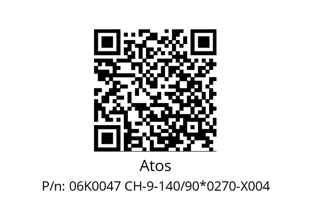   Atos 06K0047 CH-9-140/90*0270-X004