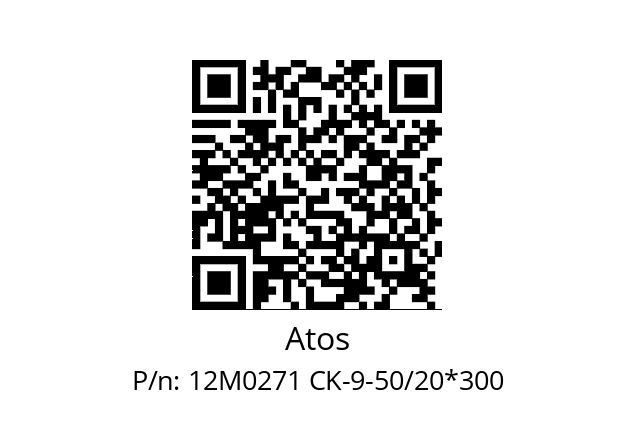   Atos 12M0271 CK-9-50/20*300