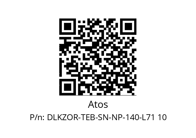   Atos DLKZOR-TEB-SN-NP-140-L71 10