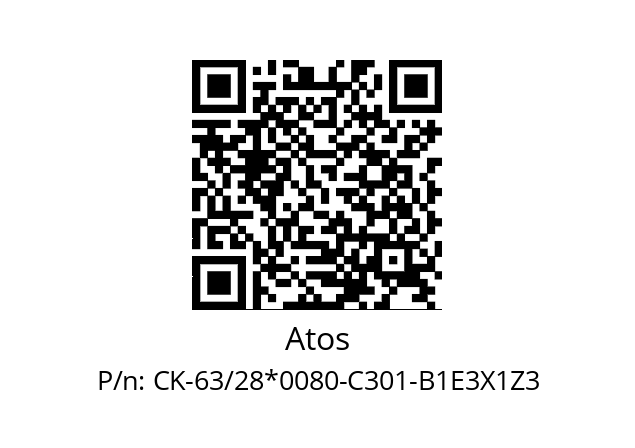   Atos CK-63/28*0080-C301-B1E3X1Z3