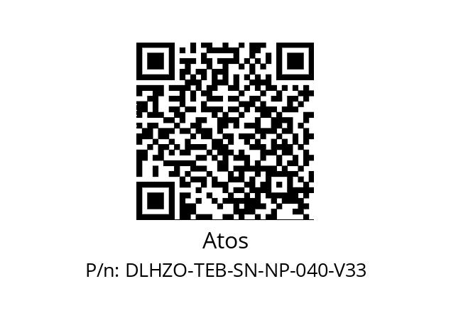   Atos DLHZO-TEB-SN-NP-040-V33