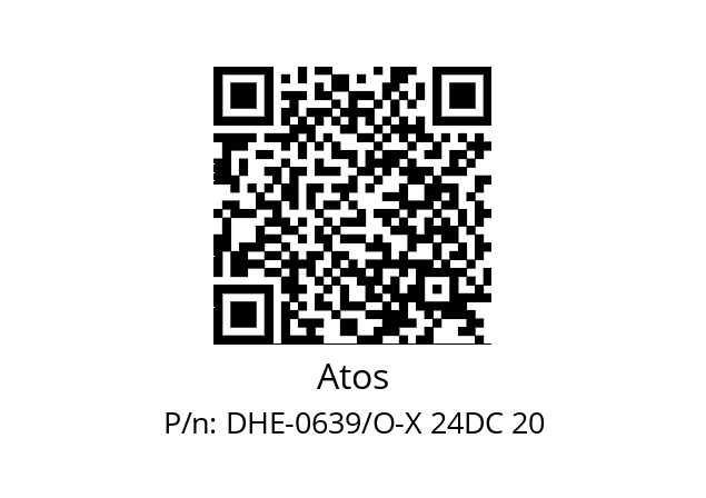   Atos DHE-0639/O-X 24DC 20