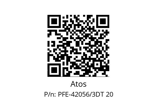   Atos PFE-42056/3DT 20