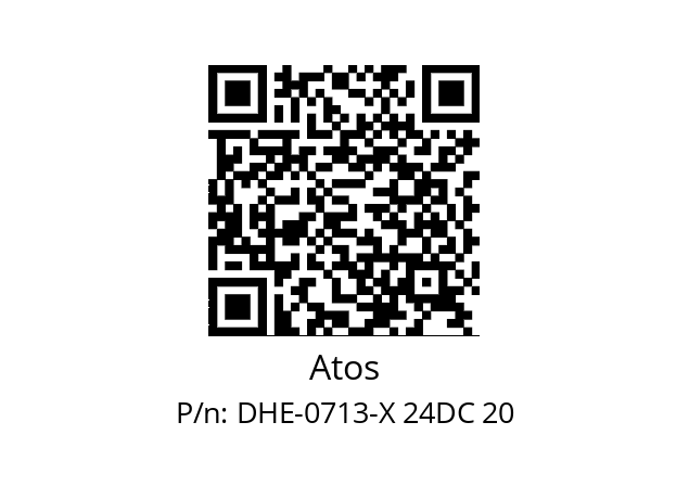   Atos DHE-0713-X 24DC 20