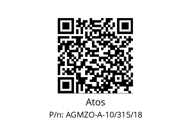   Atos AGMZO-A-10/315/18