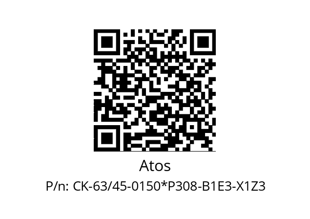   Atos CK-63/45-0150*P308-B1E3-X1Z3