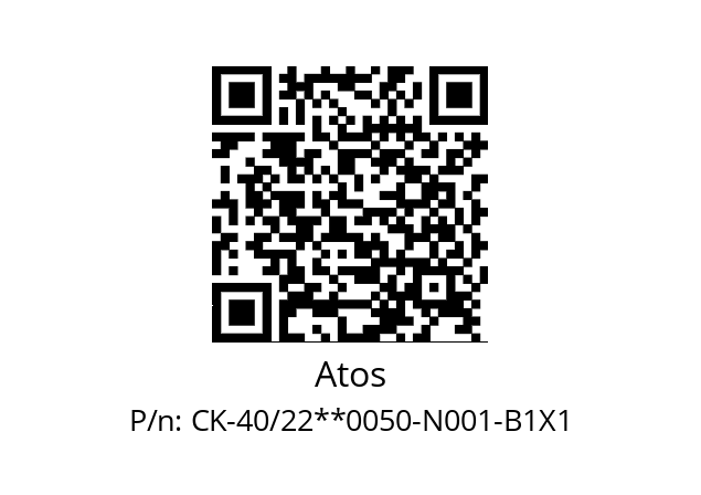   Atos CK-40/22**0050-N001-B1X1