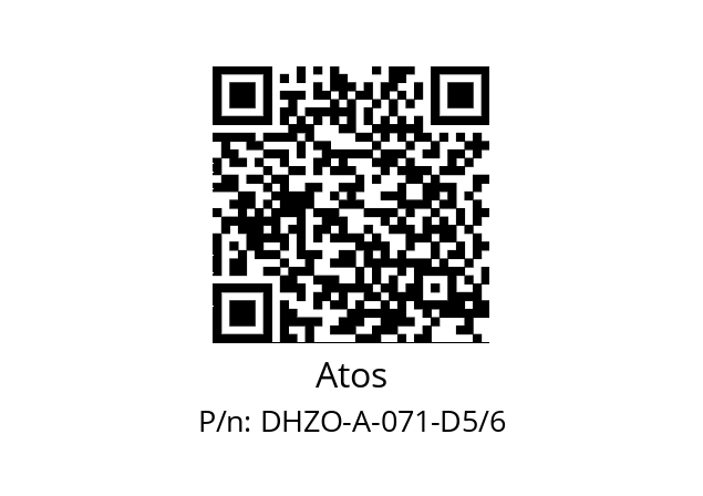   Atos DHZO-A-071-D5/6