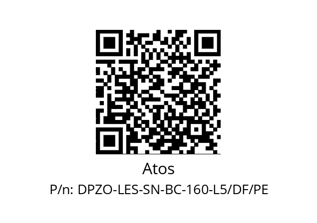   Atos DPZO-LES-SN-BC-160-L5/DF/PE