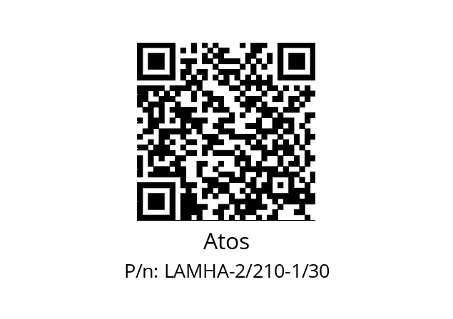   Atos LAMHA-2/210-1/30