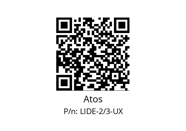   Atos LIDE-2/3-UX