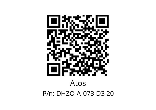   Atos DHZO-A-073-D3 20