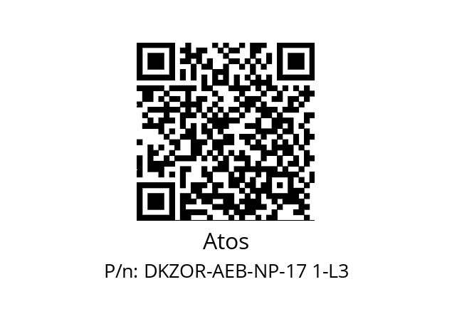   Atos DKZOR-AEB-NP-17 1-L3