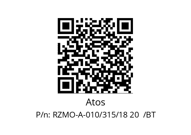   Atos RZMO-A-010/315/18 20  /BT