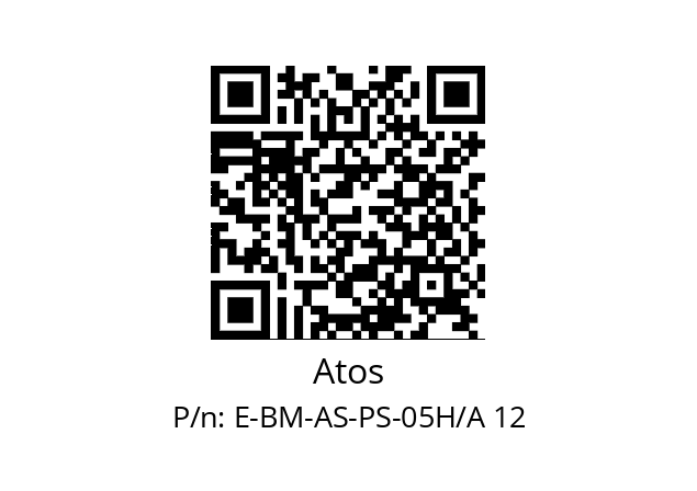   Atos E-BM-AS-PS-05H/A 12