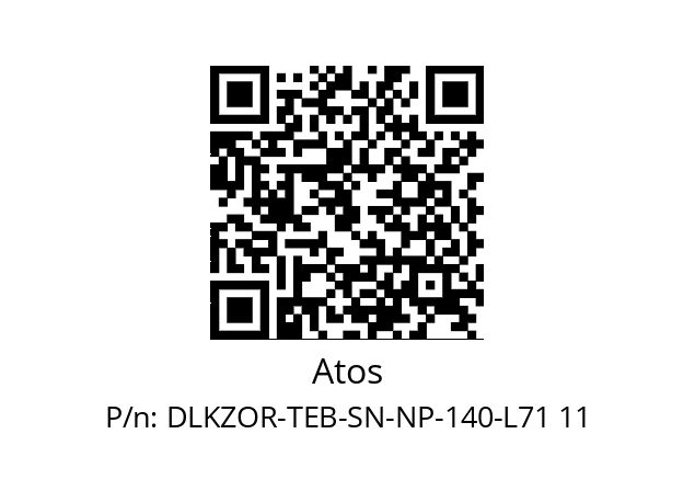   Atos DLKZOR-TEB-SN-NP-140-L71 11