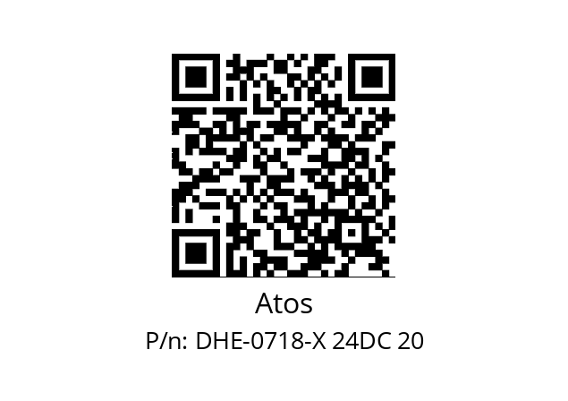   Atos DHE-0718-X 24DC 20