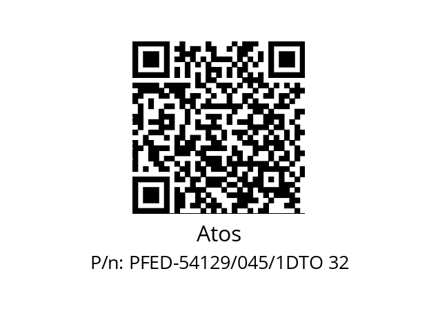   Atos PFED-54129/045/1DTO 32