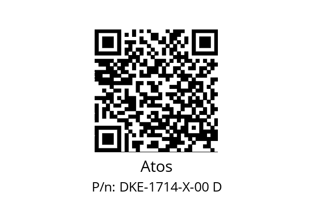   Atos DKE-1714-X-00 D