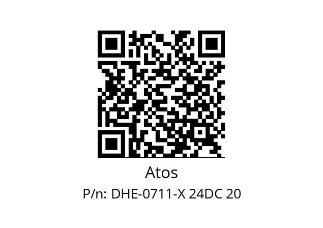   Atos DHE-0711-X 24DC 20