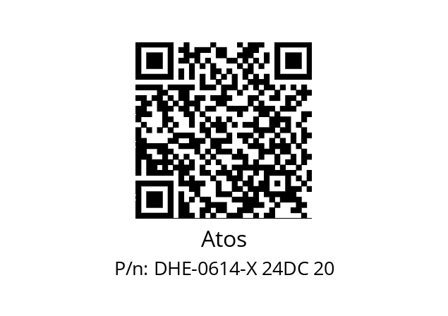   Atos DHE-0614-X 24DC 20