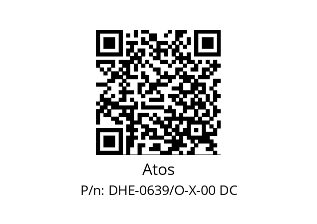   Atos DHE-0639/O-X-00 DC