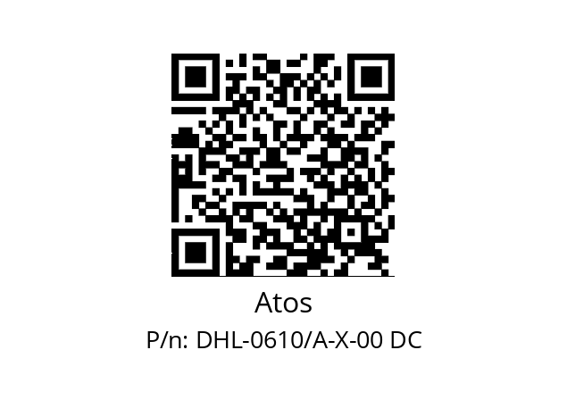   Atos DHL-0610/A-X-00 DC