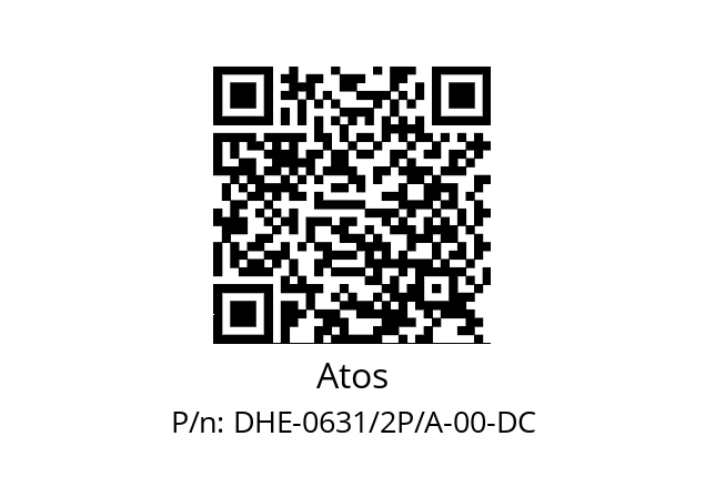   Atos DHE-0631/2P/A-00-DC