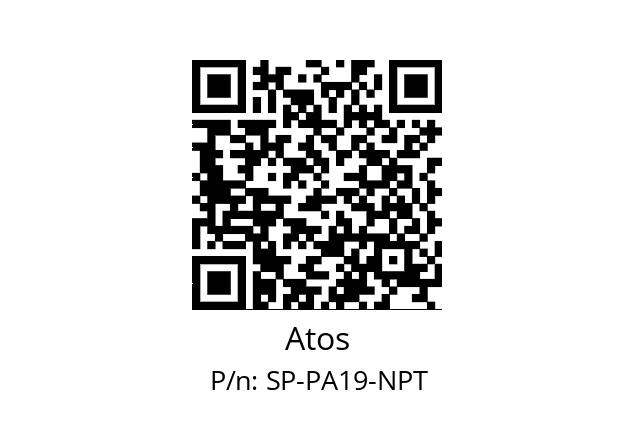   Atos SP-PA19-NPT