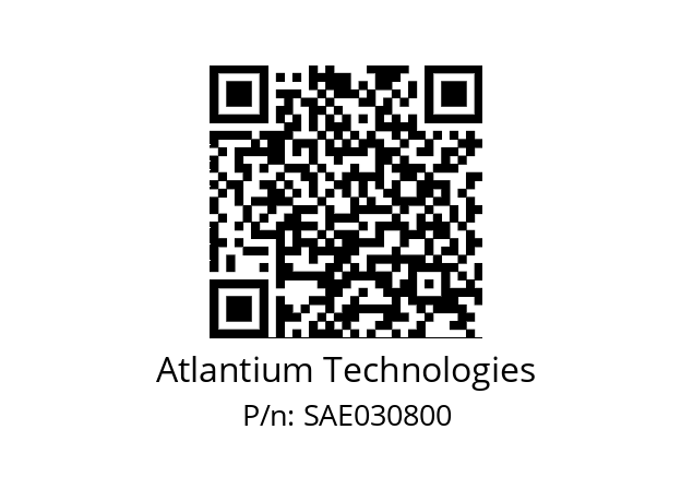   Atlantium Technologies SAE030800