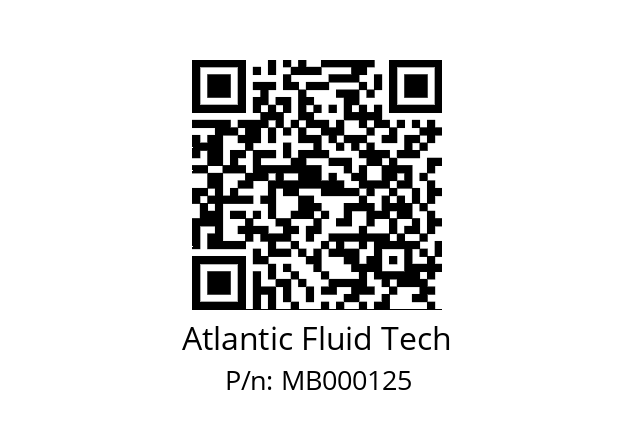   Atlantic Fluid Tech MB000125